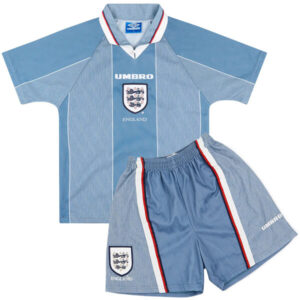 Retro England Away Kids Kit 1996