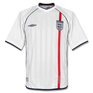 Retro England Home Shirt 2002