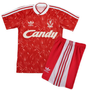 Retro Liverpool Home Kids Kit 89/91