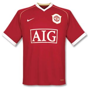 Retro Manchester United Home Shirt 06/07