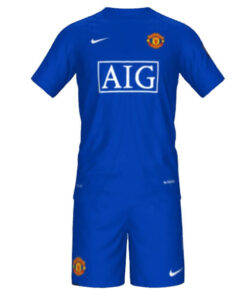 Retro Manchester United Third Kids Kit 08/09