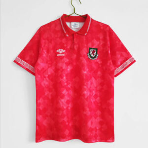 Retro Wales Home Shirt 92
