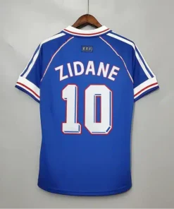 retro france 98 jerseys world cup zidane 10