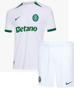 Sporting Lisbon Away Kids Kit 24/25