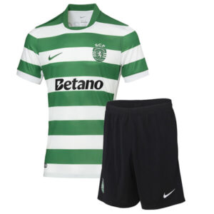 Sporting Lisbon Home Kids Kit 25/26