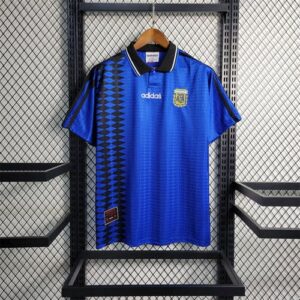 argentina away retro jersey 94 front