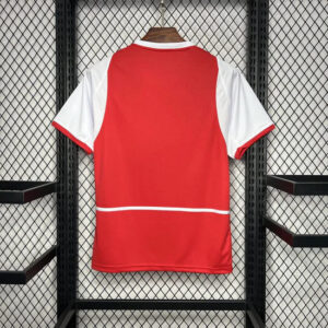 arsenal home retro jersey 02-03 back