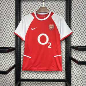 arsenal home retro jersey 02-03 front