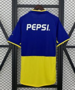 boca juniors home ratro jersey 02-03 back