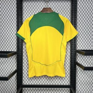 brazil home ratro jersey 04 back
