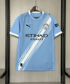 manchester city home jersey 25-26 front