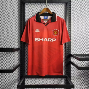 manchester united home retro shift 94-96 front