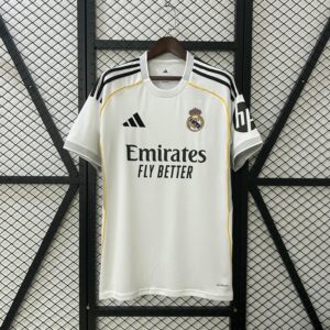 real madrid home jersey 25-26 front