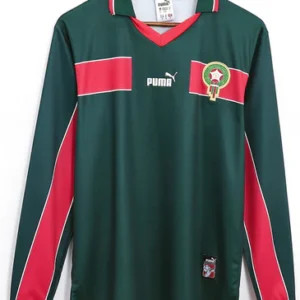 Morocco home green Retro 1998 Long Sleeve