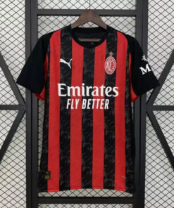 AC milan home authentic jersey 25-26 front