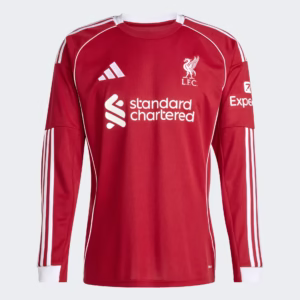 Liverpool FC 2025/26 Home Long Sleeve Jersey