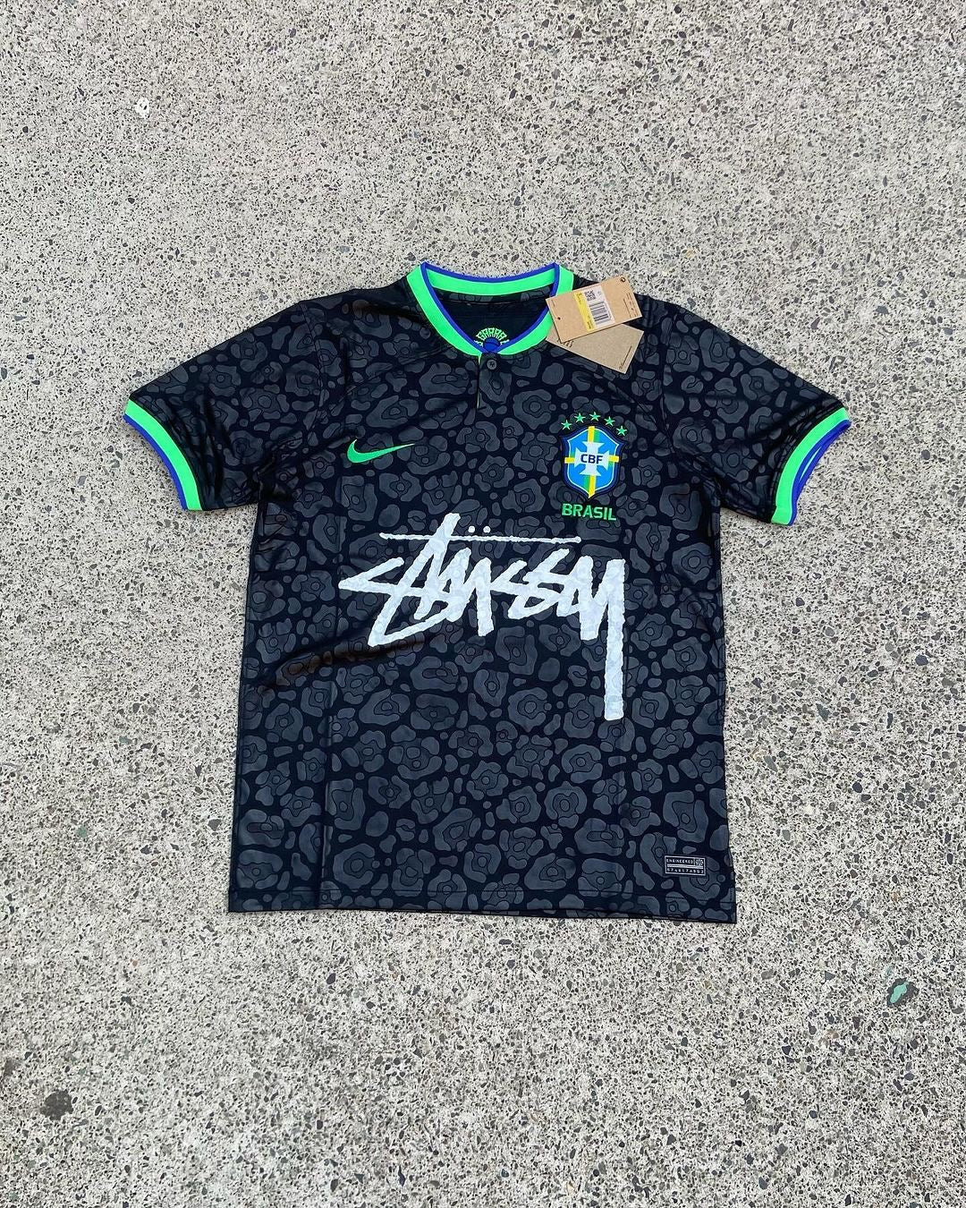 Brazil Black X Stussy Special Edition | Football Jerseys