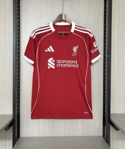 Liverpool Home Jersey kit 2025