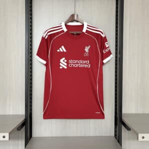 Liverpool Home Jersey kit 2025