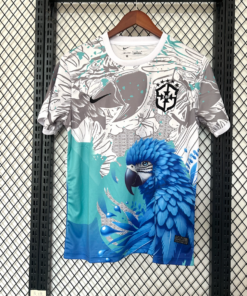 Alternative view of Brazil Blue Parrot Jersey Special Edition 2026