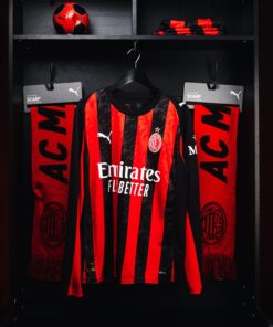 Alternative view of AC Milan 25/26 Home Longsleeve Jersey