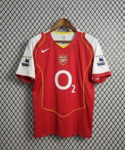 arsenal home retro 04-05 front