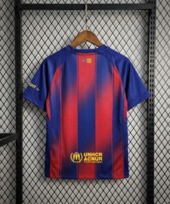 barcelona home kids 25-26 back