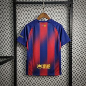 barcelona home kids 25-26 back