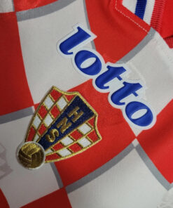 Alternative view of Croatia  Home Retro Jersey - 1998