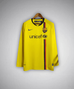 FC Barcelona 2008-2009 Long Sleeve Away Kit