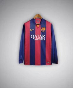 FC Barcelona 2014-2015 Long Sleeve Home Kit