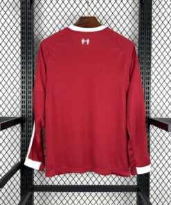 liverpool home jersey full sleeve-25-26 back