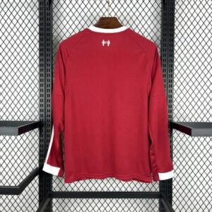 liverpool home jersey full sleeve-25-26 back