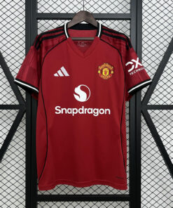 manchester home jersey 25-26 front
