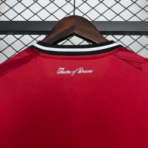 Manchester United 2025/2026 home jersey – back view