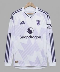 manchester united away jerseylong sleeve full sleeve 25-26 front