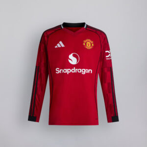 manchester united home jersey full sleeve 25-26 front