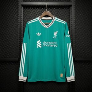 liverpool third jersey long sleeve full leeve 25-26 front