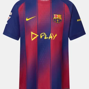 FC Barcelona Ed Sheeran 25/26 Jersey – front view with Ed Sheeran tour design and Barcelona crest