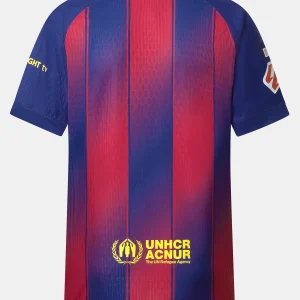 Back of FC Barcelona Ed Sheeran 25/26 Jersey showing name and number print area